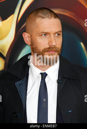Los Angeles, Kalifornien, USA. 7. Mai 2015. Tom Hardy Mad Max Fury Road Filmpremiere 05.07.2015 Hollywood Credit: Dpa picture-Alliance/Alamy Live News Stockfoto