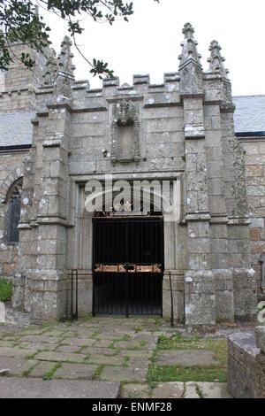 Madron-Kirche in penwith West cornwall Stockfoto