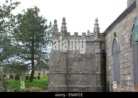 Madron-Kirche in penwith West cornwall Stockfoto