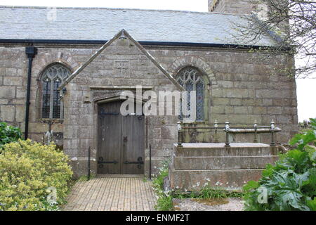 Madron-Kirche in penwith West cornwall Stockfoto