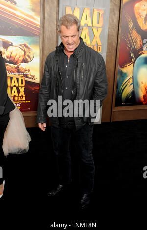 Los Angeles, Kalifornien, USA. 7. Mai 2015. Mel Gibson Mad Max Fury Road Filmpremiere 05.07.2015 Hollywood Credit: Dpa picture-Alliance/Alamy Live News Stockfoto