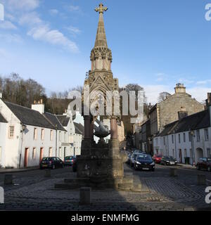 Atholl Memorial Fountain dunkeld Schottland März 2015 Stockfoto