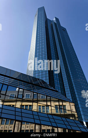 Deutsche Bank-Zentrale, Frankfurt Am Main, Hessen, Deutschland, Europa. Stockfoto