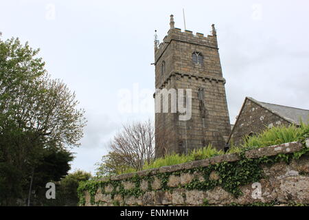 Madron-Kirche in penwith West cornwall Stockfoto