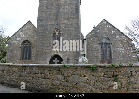 Madron-Kirche in penwith West cornwall Stockfoto