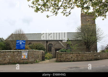 Madron-Kirche in penwith West cornwall Stockfoto