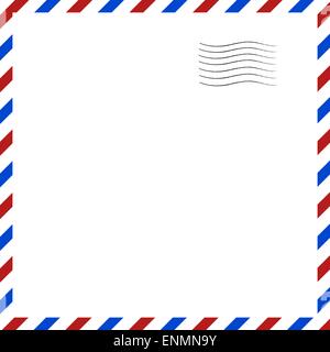 Postalische Hintergrund.  10 EPS-Vektor-illustration Stock Vektor