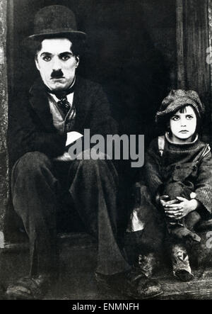 Das Kind, USA 1923, auch bekannt als: Der Vagabund Und Das Kind, Regie: Charles Chaplin, Monia: Charles Chaplin, Jackie Coogan Stockfoto