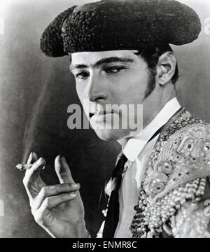 Der Italienischstämmige Schauspieler Rudolph Valentino (1895-1926), Hier in Einer Filmrolle Im Film in Den 1920er Jahren. Bloo Stockfoto