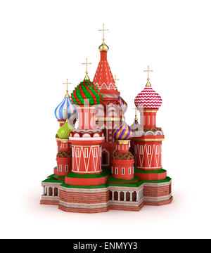 Kathedrale auf dem Roten Platz in Moskau, Russland Stockfoto