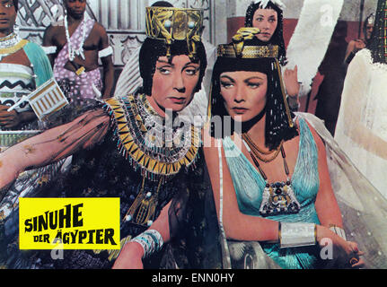 Die ägyptische, USA 1954, aka: Sinuhe der Ägypter, Regie: Michael Curtiz, Monia: Judith Evelyn, Gene Tierney Stockfoto