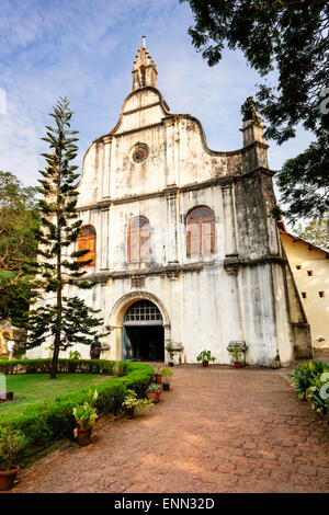 Str. Francis CSI Kirche, Fort Kochi. Stockfoto