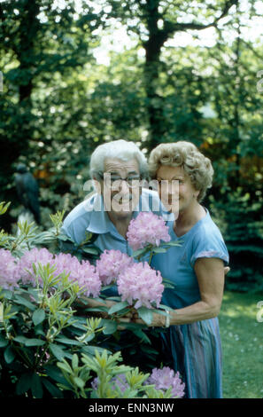 Willy Und Gerda Millowitsch - Seit 38 Jahren Glücklich Verheiratet. Foto: Margot Ziellenbach Stockfoto