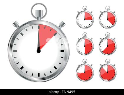 Vektor-Timer Stock Vektor