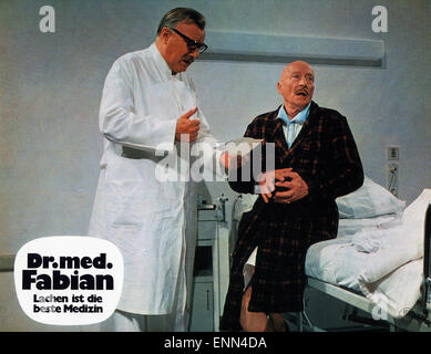 Dr. med. Fabian - Lachen ist Die Beste Medizin, Deutschland 1969, Regie: Harald Reinl, Monia: Hubert von Meyerinck, Marin H Stockfoto