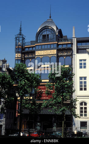 BEL, Belgien, Brüssel, Jugendstil-Gebäude Old England auf dem Mont des Arts, Museum für Musikinstrumente.  BEL, Belgien, Br Stockfoto