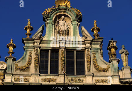 BEL, Belgien, Brüssel, Haus am Grand Place.  BEL, Belgien, Bruessel, Haus bin Grand Place. Stockfoto