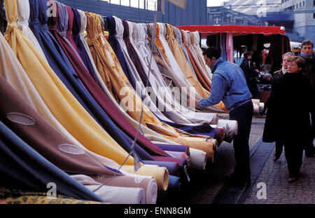 BEL, Belgien, Brüssel, Markt am Gare du Midi.  BEL, Belgien, Bruessel, Markt bin Gare du Midi. Stockfoto