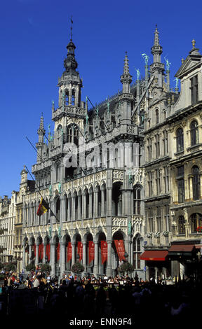 BEL, Belgien, Brüssel, der Maison Du Roi am Grand Place.  BEL, Belgien, Bruessel, Das Maison du Roi bin Grand Place. Stockfoto