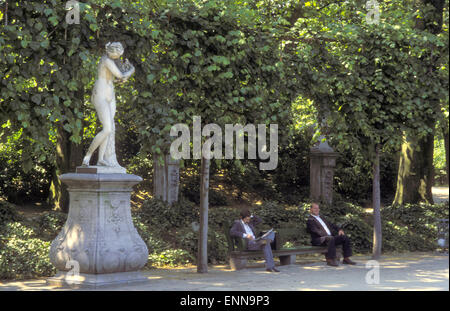 Europa, Belgien, Brüssel, den städtischen Park, Parc de Bruxelles. -Europa, Belgien, Bruessel, Im Stadtpark, Parc de Bruxelles. Stockfoto