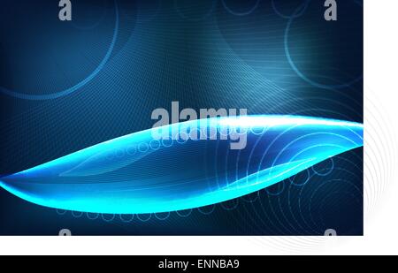 glühenden Form Stock Vektor