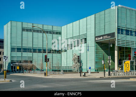 Bibliothèque nationale du Québec, Québec Nationalbibliothek, Montreal, Kanada Stockfoto