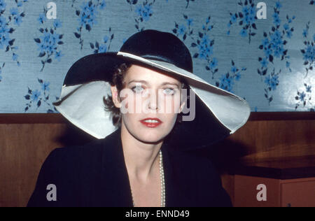 Sterben, Niederländische Schauspielerin Und Model Sylvia Kristel, ca. 1980er Jahre. Stockfoto