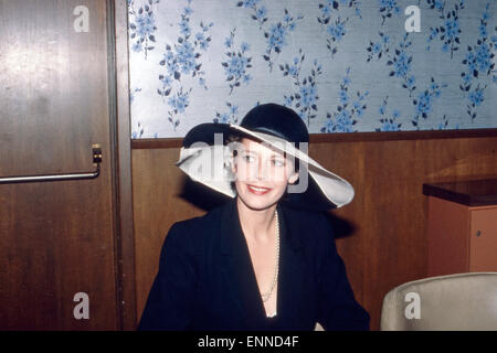 Sterben, Niederländische Schauspielerin Und Model Sylvia Kristel, ca. 1980er Jahre. Stockfoto