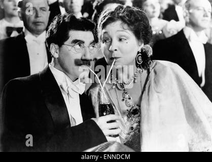 Im Zirkus, USA 1939, aka: sterben Marx Brothers Im Zirkus, Regie: Edward Buzzell, Monia: Groucho Marx, Margaret Dumont Stockfoto