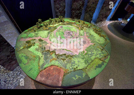 Newgrange befindet sich nahe dem Dorf Donore, County Meath, Irland Stockfoto