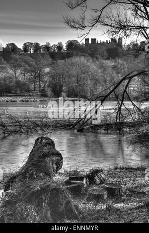 Hardwick Hall in derbyshire Stockfoto