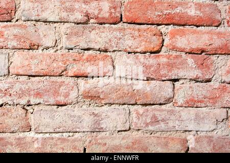 Schöne Mauer aus alten Kirche. Stockfoto