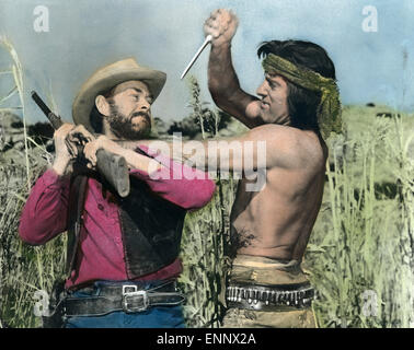 Apache, USA 1954, Regie: Robert Aldrich, Monia: John McIntire, Burt Lancaster, Uacol Stockfoto