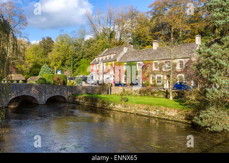 Bibury, Gloucestershire, England, Vereinigtes Königreich, Europa. Stockfoto