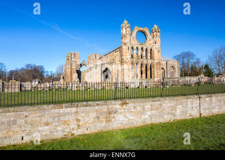 Ruinen von Elgin Cathedral, Moray, Schottland, Vereinigtes Königreich, Europa. Stockfoto