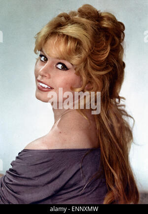 Sterben Sie französischen Schauspielerin Brigitte Bardot; Die französische Schauspielerin Brigitte Bardot Stockfoto