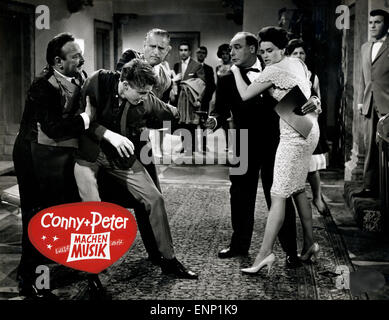 Conny Und Peter Machen Musik; Deutschland; 1960; Regie: Werner Jacobs; Monia: Peter Kraus; Stockfoto