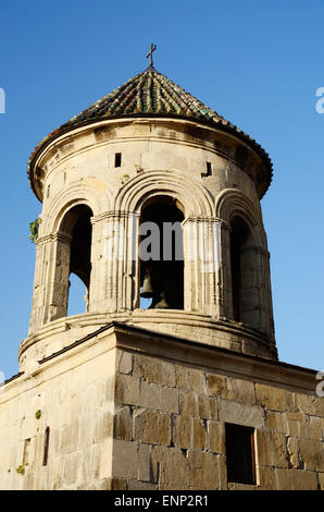 Glockenturm in Gelati Kloster in der Nähe von Kutaisi, Imeretien, Westgeorgien, UNESCO-Weltkulturerbe Stockfoto