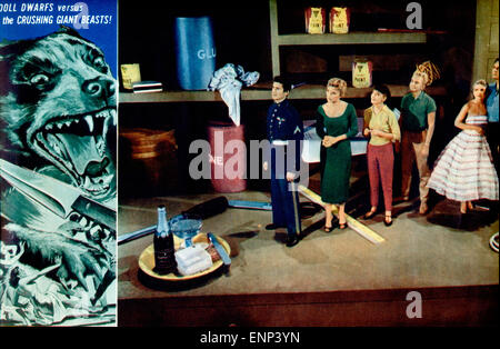 Attack of the Puppet Menschen, USA 1958, Regie: Bert I. Gordon, Monia: John Agar, June Kenney, Scott Peters, Ken Miller, Laur Stockfoto