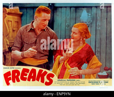 Freaks, USA 1932, Regie: Tod Browning, Monia: Olga Baclanova, Henry Victor Stockfoto