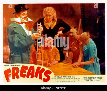 Freaks, USA 1932, Regie: Tod Browning, Monia: Rose Dione, Wallace Ford, Formen, Elvira Schnee, Jennie Lee Schnee Stockfoto