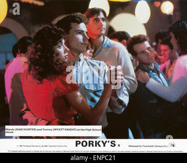 Porky's, USA 1982, Regie: Bob Clark, Monia: Kakai Hunter, Wyatt Knight Stockfoto