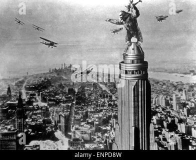 King Kong, aka: King Kong Und Die Weiße Frau, USA 1933, Regie: Merian C. Cooper, Ernest B. Schoedsack, Szenenfoto: King Kong Wir Stockfoto