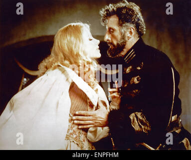 Countess Dracula, aka: Comtesse des Grauens, Großbritannien 1971, Regie: Peter Sasdy, Monia: Ingrid Pitt, Nigel Green Stockfoto