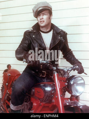 Der Wild One aka: Der Wilde, USA 1953, Regie: Laslo Benedek, Monia: Marlon Brando Stockfoto