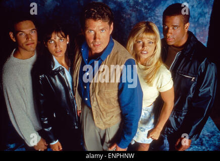 Baywatch Nights, Fernsehserie, USA 1995-1997, Monia: Eddie Cibrian, Angie Harmon, David Hasselhoff, Donna D'Errico, Grego Stockfoto