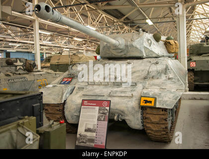 M10 Jagdpanzer im Panzermuseum in Bovington, England Stockfoto