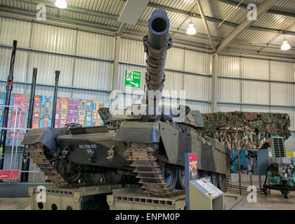 Häuptling Main Battle Tank im Tank Museum in Bovington, England Stockfoto