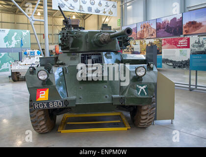 Alvis Saladin (FV601) im Panzermuseum in Bovington, England Stockfoto