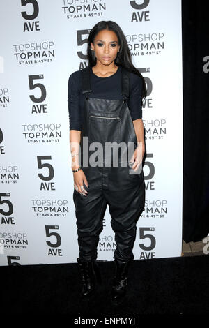 Topshop Topman New Yorker Flagship Eröffnung - roten Teppich Ankünfte mit: Ciara wo: New York City, New York, Vereinigte Staaten, wann: 4. November 2014 Stockfoto